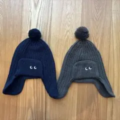 UNIQLOANYAコラボキッズニット帽セット