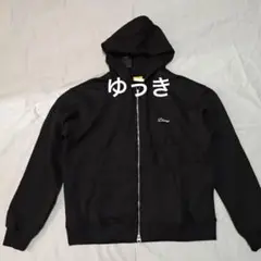 Dime ブラック フルジップパーカー Mサイズ Dime パーカー