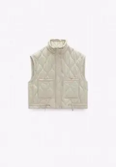 ZARA ウォーターレペレント　パフベスト