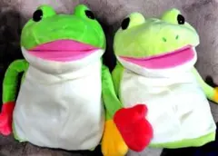 おとぼけケロピョン ハンドパペット