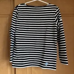 オーシバル　美品ボーダーTシャツ サイズ2のサムネイル