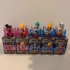 ドラゴンボール超　ワールドコレクタブルフィギュア　5種まとめ売り