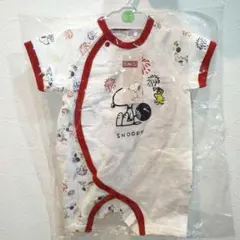 PEANUTS スヌーピー ロンパース 60-70cm