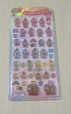 【新品未使用】モンチッチ　うるちゅるポップシール　正規品
