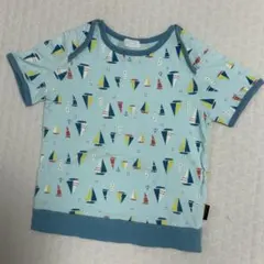 Combimini コンビミニ　Tシャツ　110 半袖　ヨット柄　マリンのサムネイル