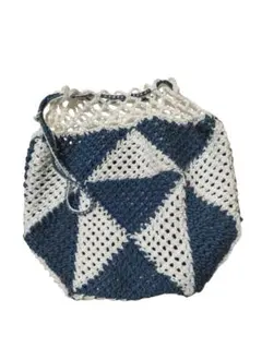 レース編み　巾着