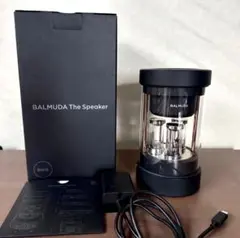 【再値下げ】BALMUDA The Speaker ブラック 美品のサムネイル