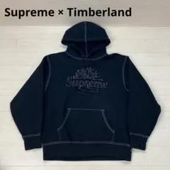 Supreme × Timberland 23SS プルオーバーパーカー 黒 Ｍのサムネイル