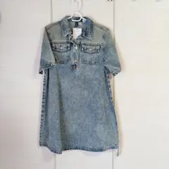 ディズニーH&M デニムワンピース Sサイズ