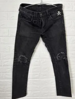 Roenスカルデザイン ブラックデニム 2025年最新】Roen メンズ デニム・ジーンズの人気アイテム