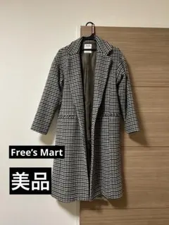 Free’s Martチェック柄 ロングコート