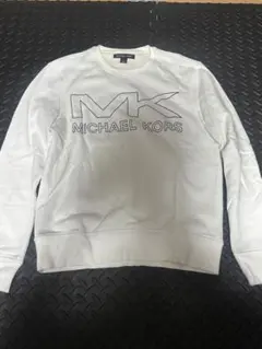 マイケルコース ホワイト ロゴ トレーナー