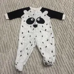 海外ベビー　パンダ柄ロンパース 0-3months