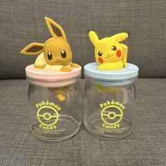 ポケモン キャンディポット ピカチュウ＆イーブイ 2個セット