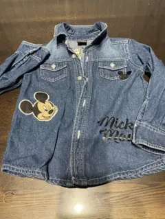ミッキーマウス デニムジャケット 110㎝