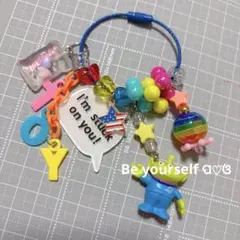じゃらじゃらキーホルダー(6チャームパーツset)♪