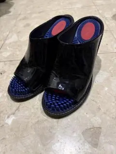 KENZO ブラック オープントゥミュールのサムネイル