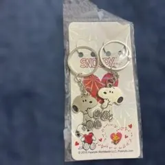 スヌーピー メタルキーホルダー 2個セット　新品即日配送‼️