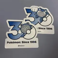 韓国限定 ポケモン ポップアップ 30周年 ステッカー シール マナフィ