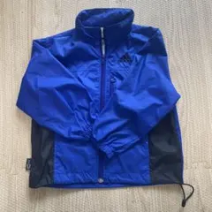 adidas フード付きジャケット 青