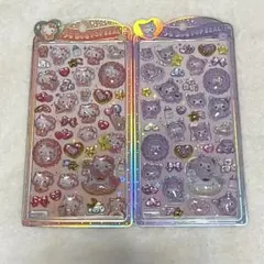 サンリオ　うるちゅるPOPシール　〈クロミ・キティ〉　ボンボンドロップシール