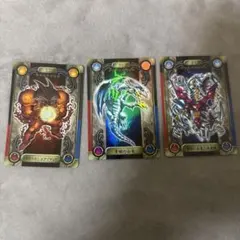 遊戯王 シールダス 青眼の白竜 ブルーアイズ バンダイ版【極美品】3枚＋19枚