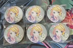 プロセカ グリッター缶バッジ 46B 鏡音リン 6点