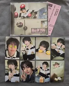 RIIZE All of you ソロジャケット アントン トレカ CD