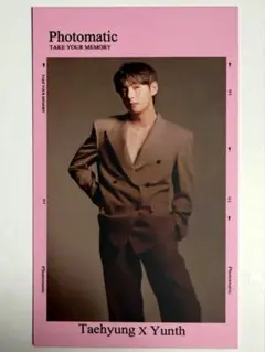 【BTS】☆195-23C☆フォトカード★photomatic★Vテヒョン テテ