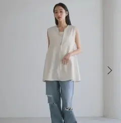 ローリーズファーム　ホップサックベスト