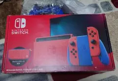 【パッド付き】Nintendo Switch マリオレッド×ブルー セット