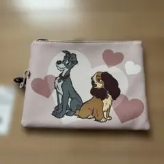 ディズニー わんわん物語 レディ トランプ ポーチ