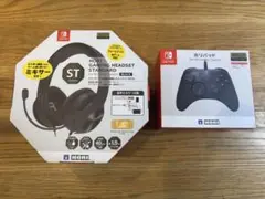 Nintendo Switch HORI ゲーミングヘッドセット　ホリパッド