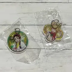 【新品・匿名】くら寿司　鬼滅の刃　ステンドグラス風アクリルキーホルダー炭治郎善逸