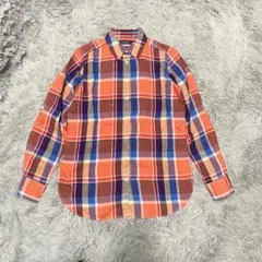 ネイノー 様　　　ラルフローレン リネン チェックシャツ 2way XS