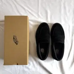 VANS LOAFER バンズ ローファー スエード ブラック 27cm