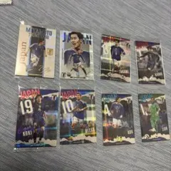 サッカー日本代表 トレーディングカード 8枚セット