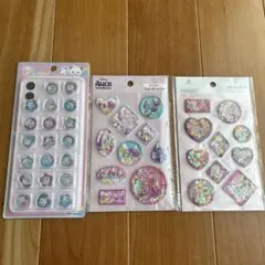 ウォーターシール　おはじきシール　ラプンツェルウォーターシール　もちもちぱんだ