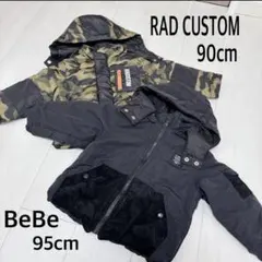 RAD CUSTOM 中綿ジャケット 90cm BeBe 95cmのサムネイル