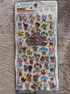 ワンダフルフレンズ　ジュエルプチドロップ　シール