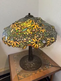 引取限定　アンティーク　ステンドランプ