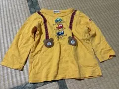HOT BISCUITS 長袖Tシャツ 90cm クマ 車柄