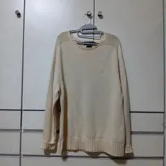Polo by Ralph Lauren 長袖セーター L クリーム