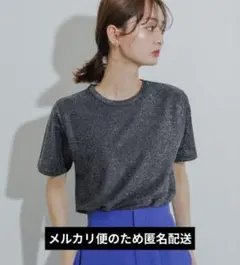 新品未使用 SENSE OF PLACE ラメT シルバー 半袖