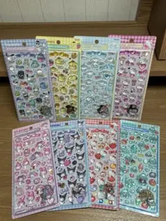 【正規品】　ボンボンドロップシール　サンリオ　第二弾　全8種　コンプリート