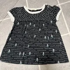 KNIT PLANNER バレリーナ柄 半袖Tシャツ 90cmのサムネイル