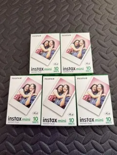 Fujifilm instax mini フィルム 10枚×5パック