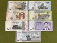 イラク旧紙幣 5枚セット イラクディナール 外国紙幣 コレクション