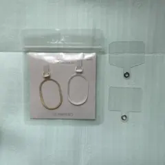 新品3coins スリコ　ステンレス ストラップホルダー 2P