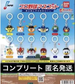 「全12種」 プロ野球マスコット めじるしアクセサリー